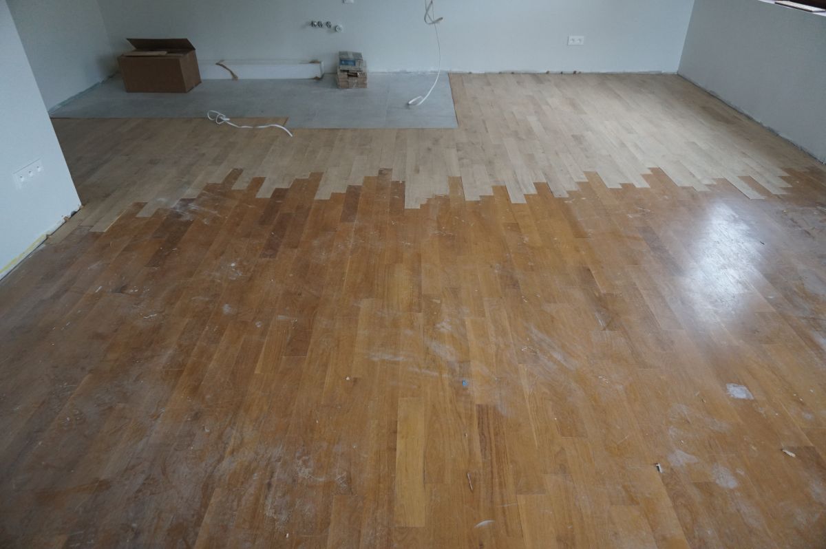 Dołożenie nowego parkietu do kilkuletniej podłogi
