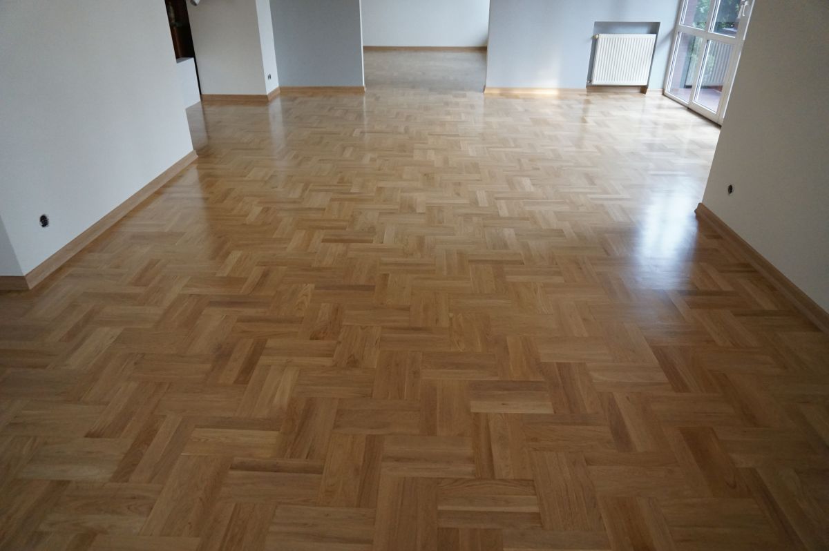 Jodełka po przekątnej - dąb II klasa