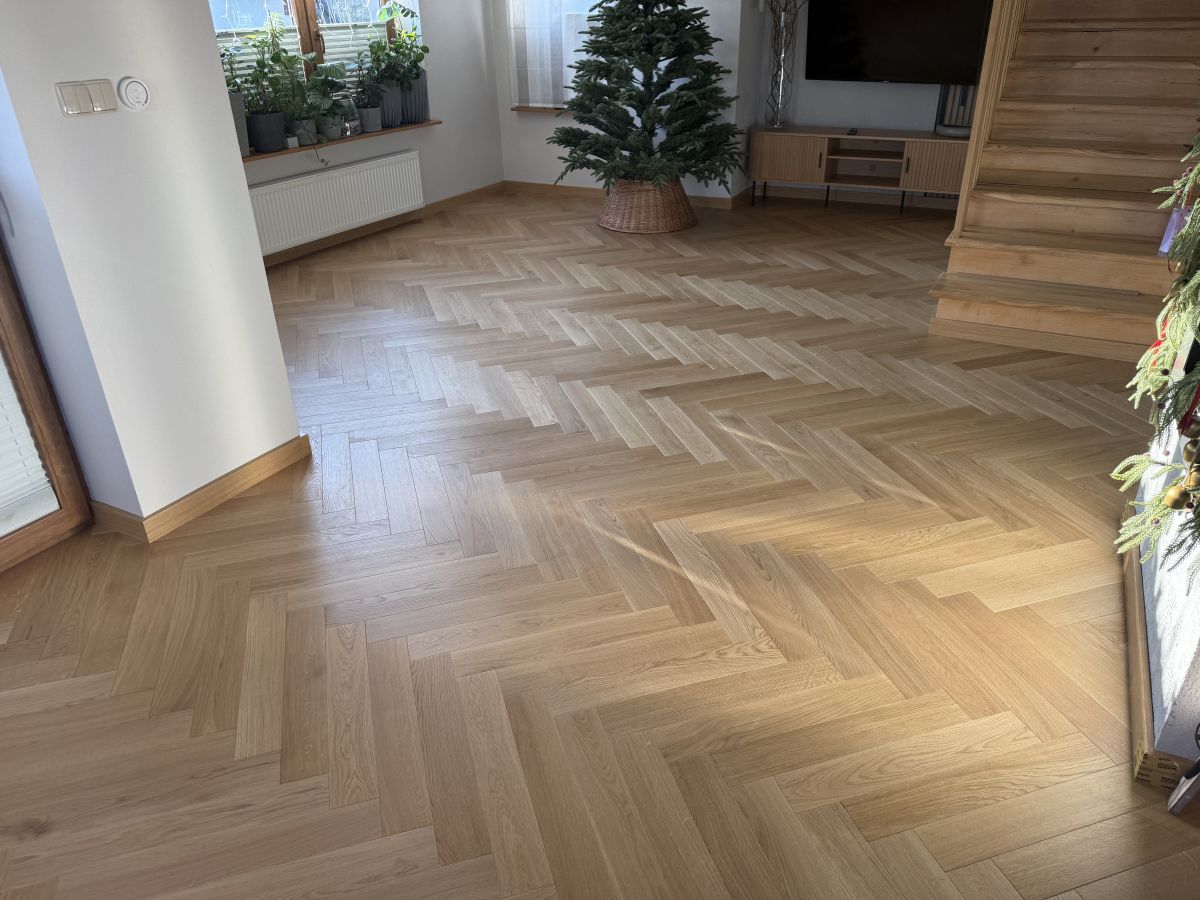 Podłoga warstwowa która nadaje klimat wnętrzu